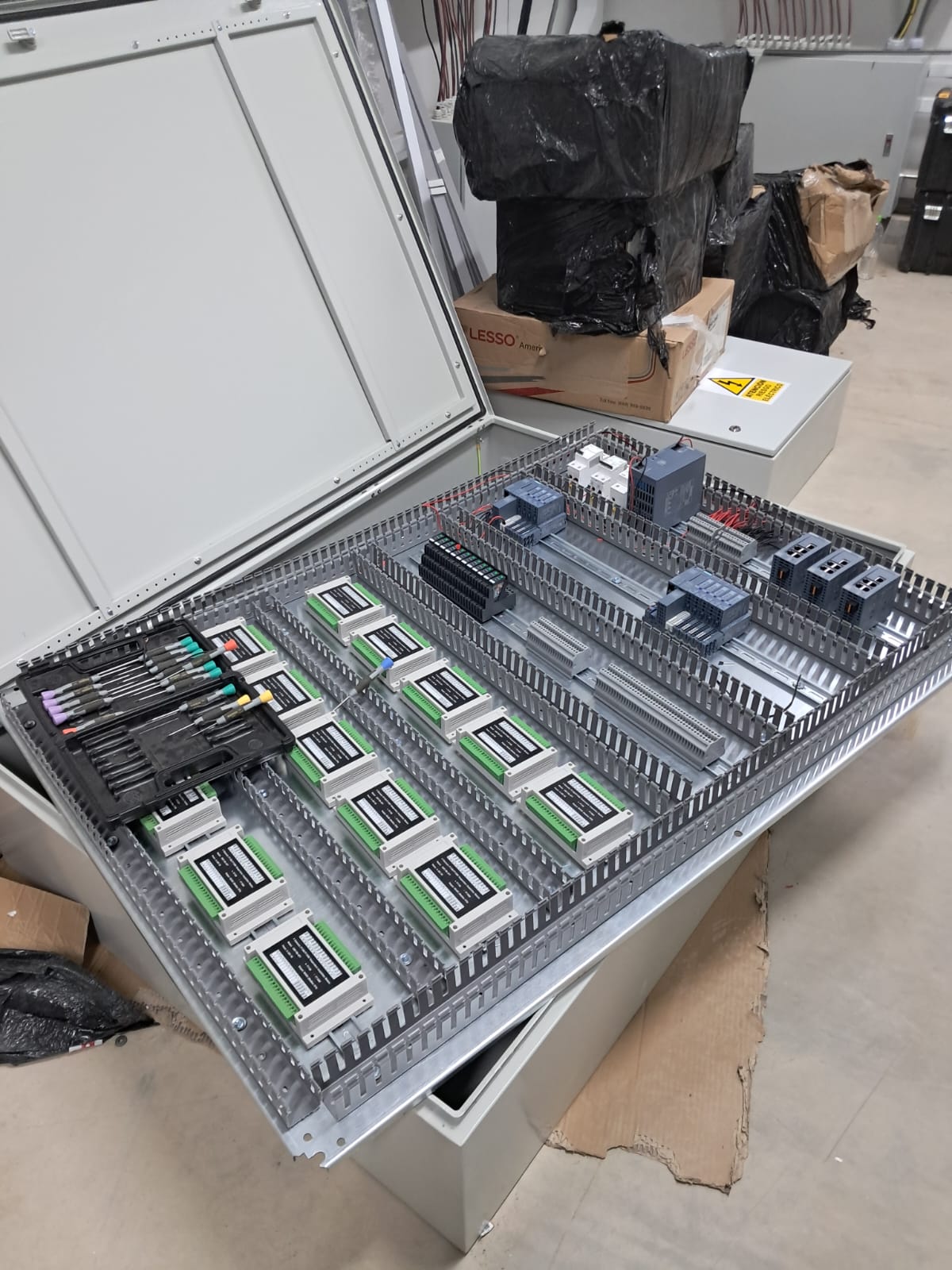 Monitoreo de produccion - tablero en planta